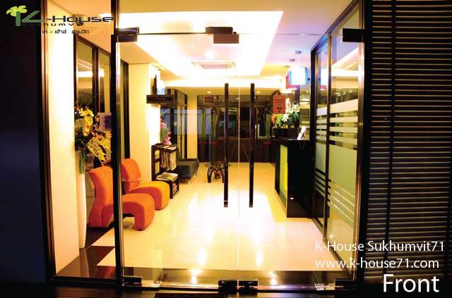 K-House Sukhumvit 71 Apartment near Suvarnabhumi Airport @Motorway, Phattanakan Road near BTS Prakanong station Sukhumvit 71 Road Tel.088-5245959